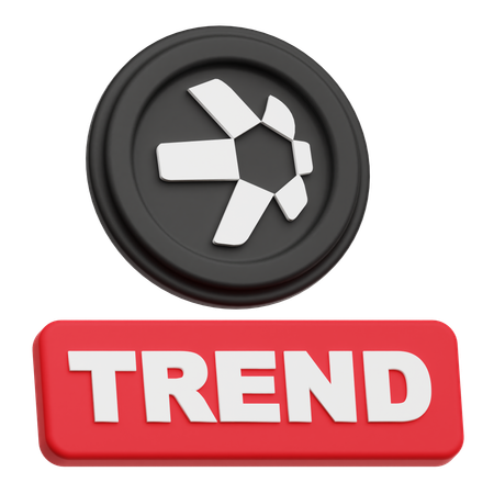 Quant Trend  3D Icon