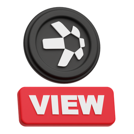 Quant View  3D Icon