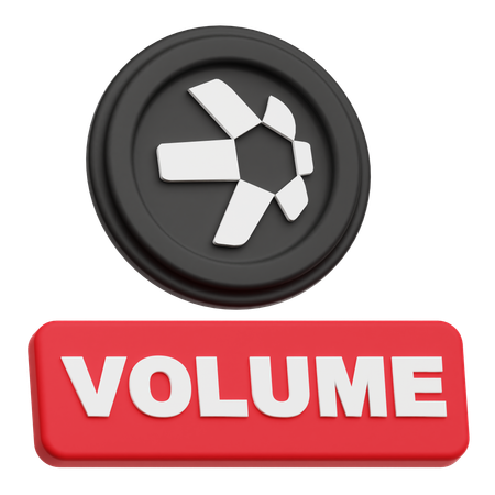 Quant Volume  3D Icon