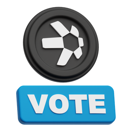 Quant Vote  3D Icon
