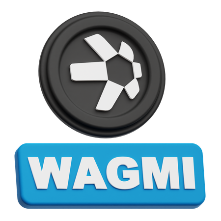 Was Wagmi betrifft  3D Icon