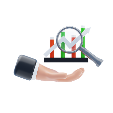 Quantitative Trading  3D Icon