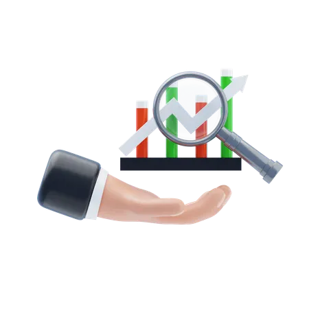 Quantitative Trading  3D Icon