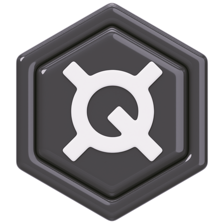 Quantstamp (QSP)-Abzeichen  3D Icon