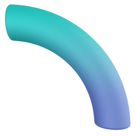 Quarter Torus  3D Icon