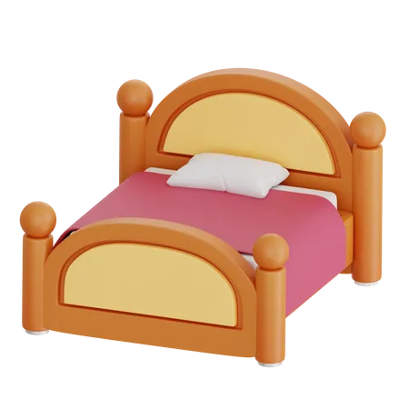 Câmara de dormir  3D Icon