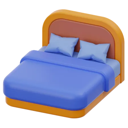 Quartos de dormir  3D Icon