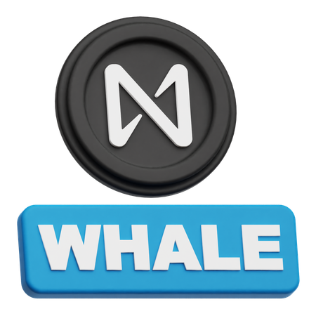 Perto da baleia  3D Icon