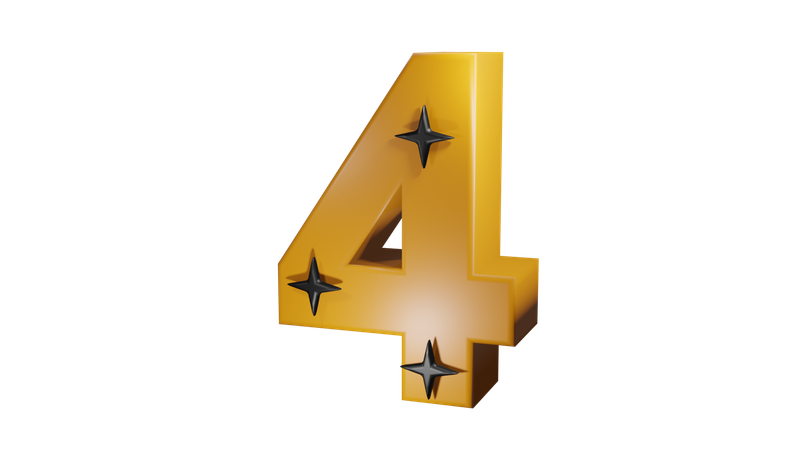 Quatre  3D Icon