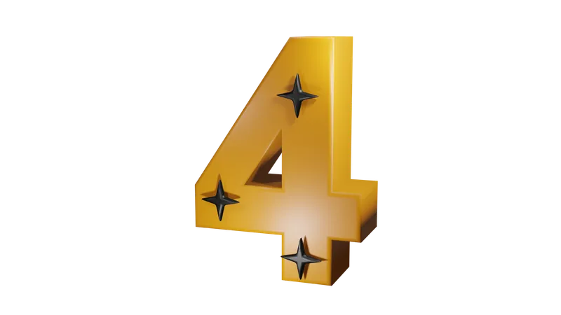 Quatre  3D Icon