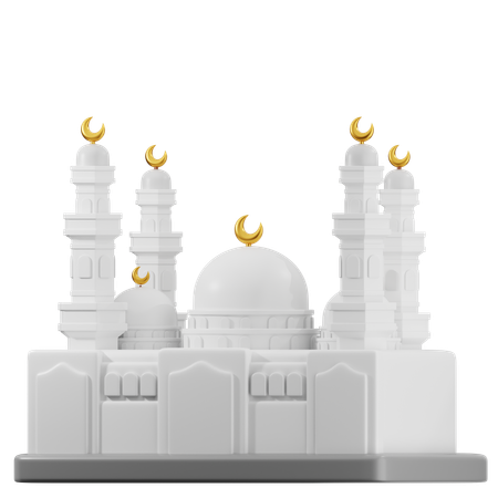 Quba Mosque  3D Icon