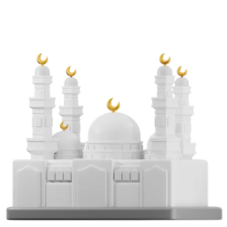 Quba Mosque  3D Icon