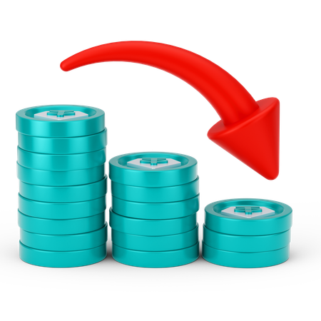 Queda da corda  3D Icon