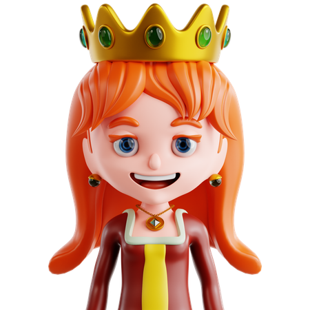 여왕  3D Icon