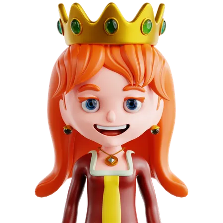 Queen  3D Icon