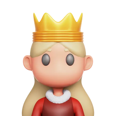 Queen  3D Icon