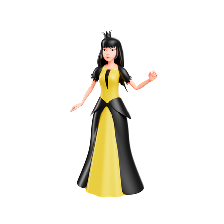 Queen  3D Illustration