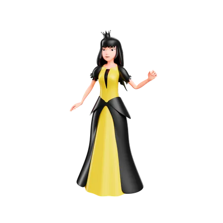 Queen  3D Illustration