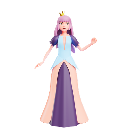 Queen  3D Illustration