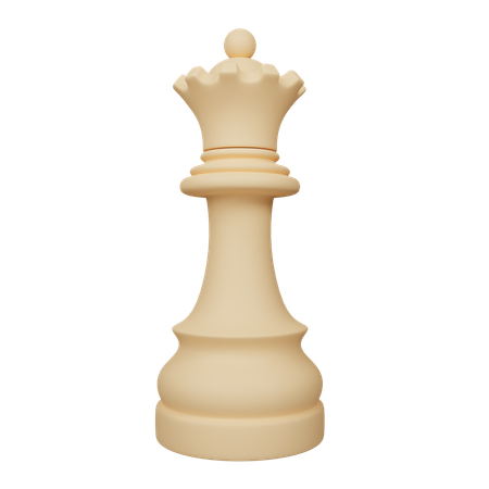 Queen Chess  3D Icon