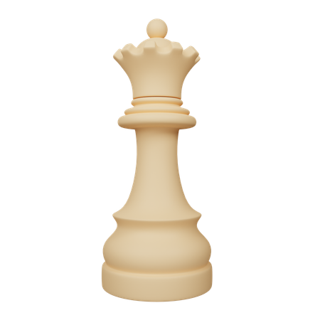 Queen Chess  3D Icon