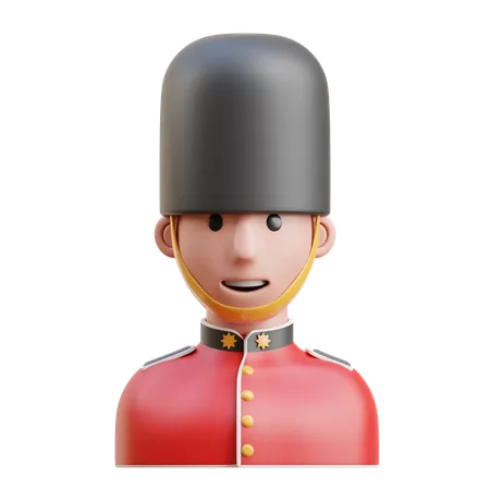Queen Guard  3D Icon