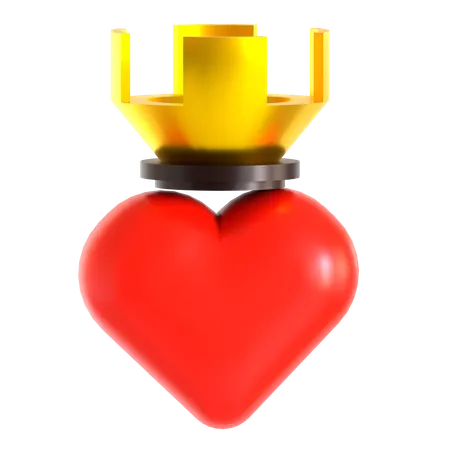 Queen Love  3D Icon