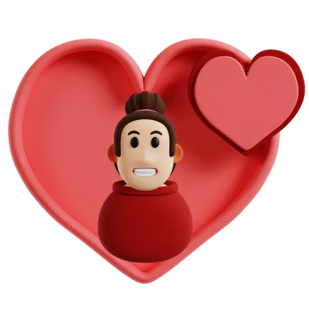 Queen of Hearts  3D Icon