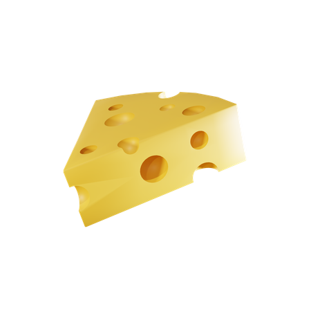 Queijo  3D Icon