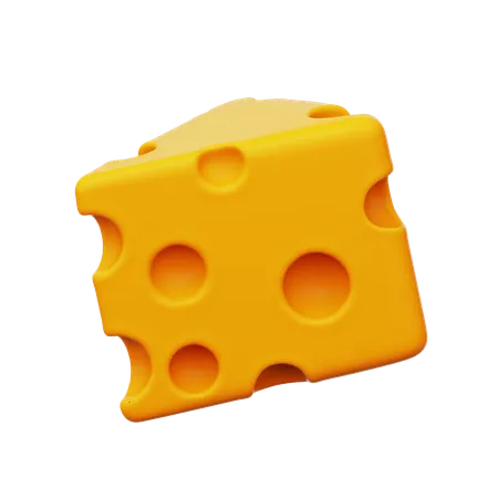 Queijo  3D Icon