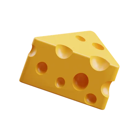 Queijo  3D Icon