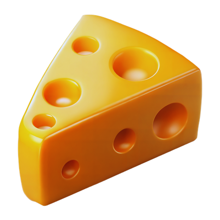 Queijo  3D Icon