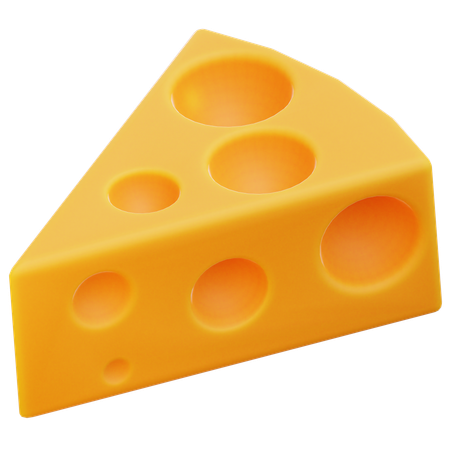 Queijo  3D Icon