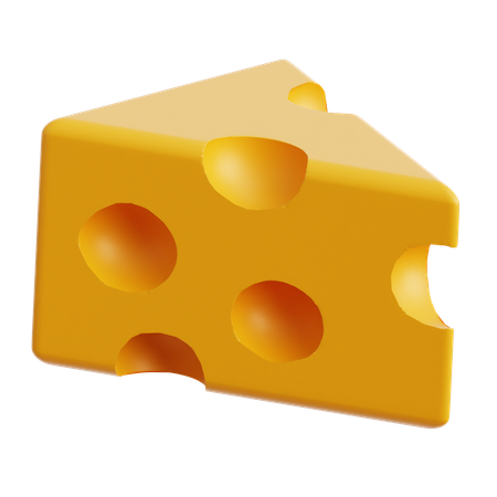 Queijo  3D Icon