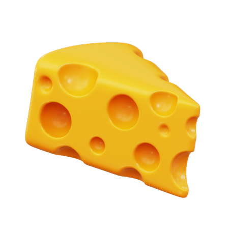 Queijo  3D Icon