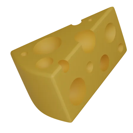 Queijo  3D Icon