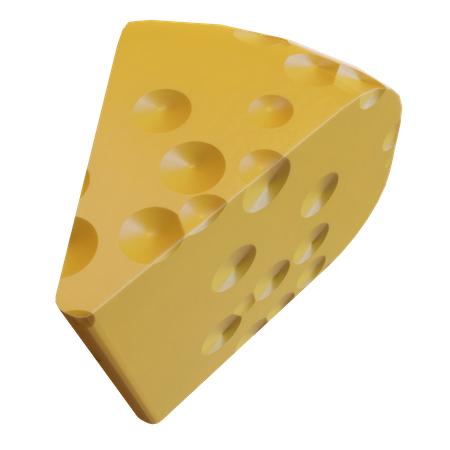 Queijo  3D Icon