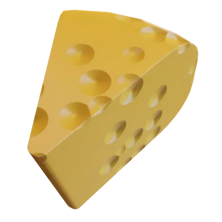 Queijo  3D Icon