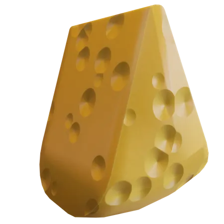 Queijo  3D Icon