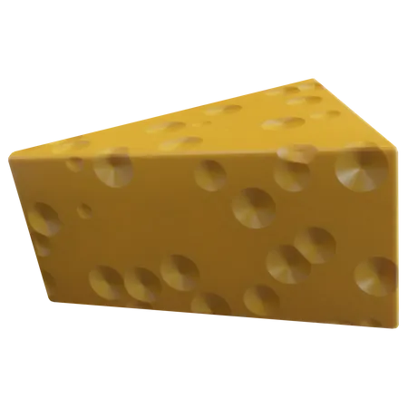 Queijo  3D Icon