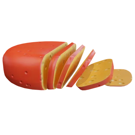 Queijo  3D Icon