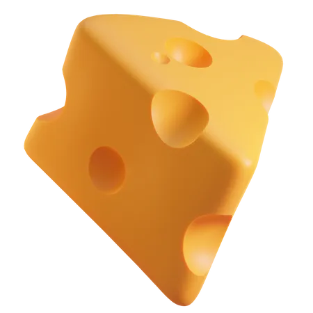 Queijo  3D Icon