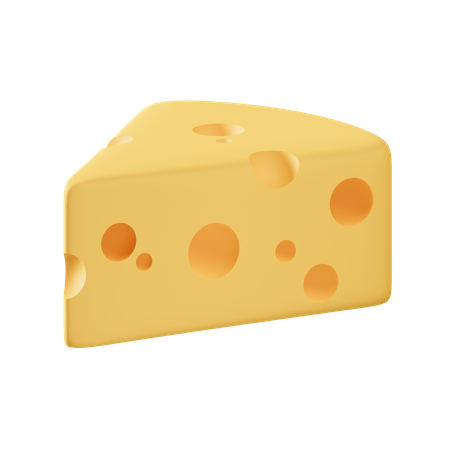 Queijo  3D Icon