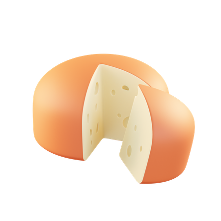 Queijo gouda  3D Icon