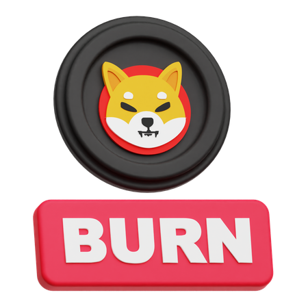 Queimadura de Shiba Inu  3D Icon