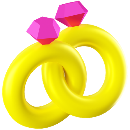 Quelques anneaux  3D Icon