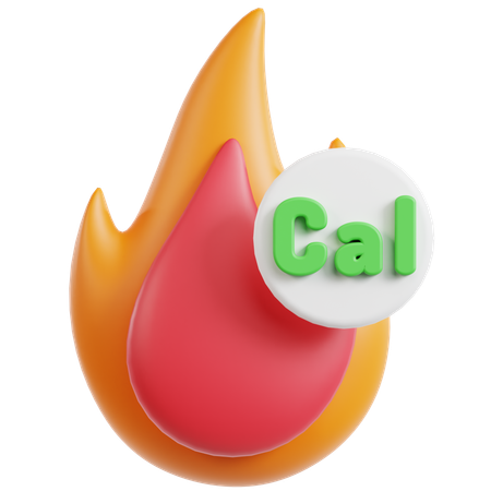 Quemar calorias  3D Icon