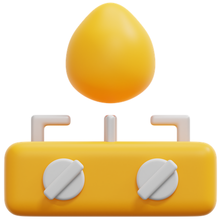 Quemador  3D Icon