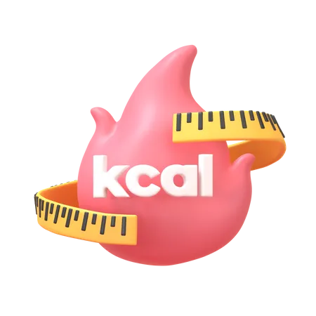 Quemar calorías  3D Icon