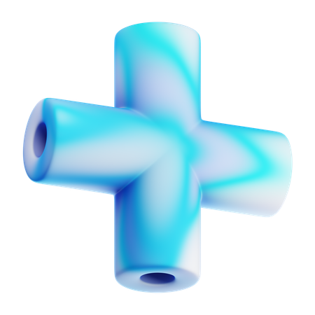 Querrohr  3D Icon